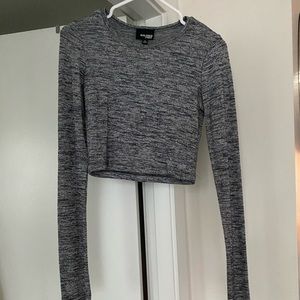 MINT Wilfred free long sleeve top. XS crop top